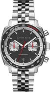 Alfred Sung Chronograph Quartz Bracelet Watch, 44mm