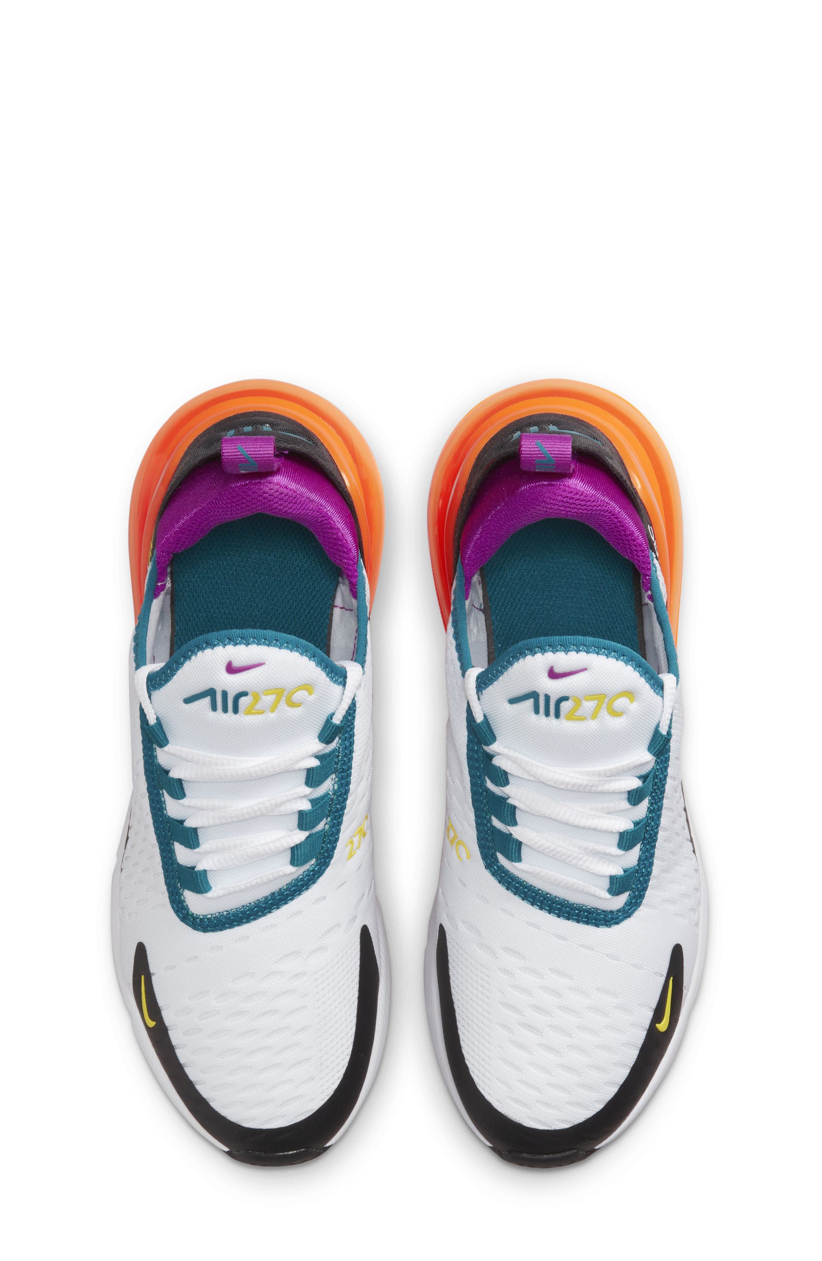 Nike Kids' Air Max 270 Sneaker, Alternate, color, 