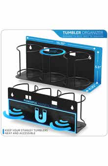Set of 2 Magnetic Tumbler Organizers