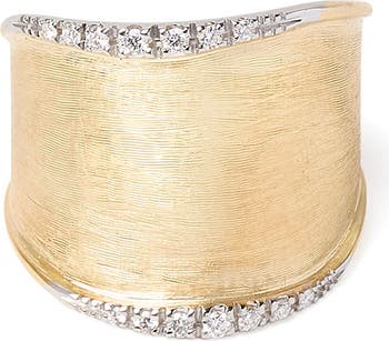 Lunaria Diamond Band Ring