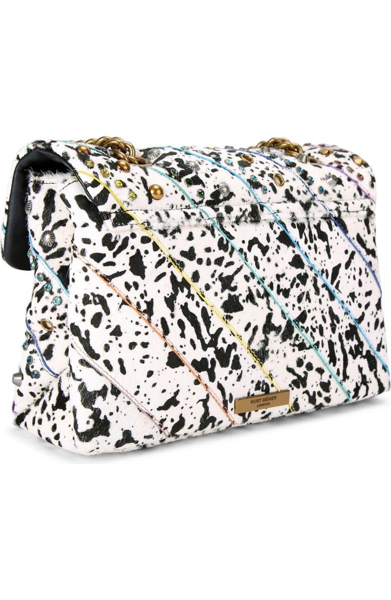 Kurt Geiger London Large Genuine Calf Hair Convertible Shoulder Bag, Alternate, color,
