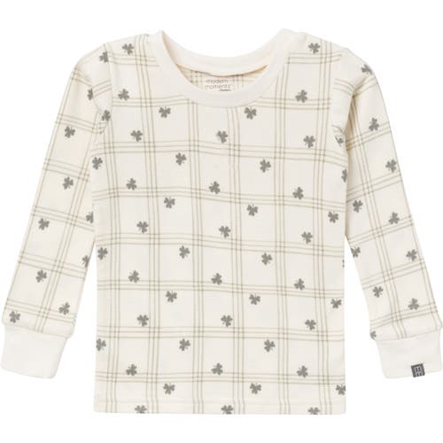 Modern Moments™ By Gerber Shamrock Pajama Set In Ivory Shamrock