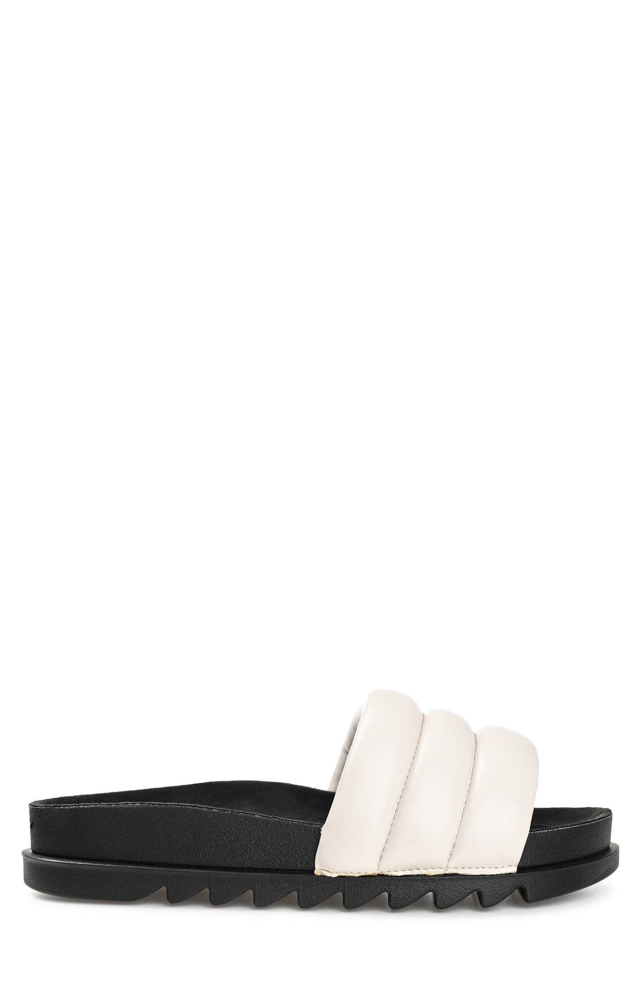 Journee Collection Sandal, Alternate, color, Off White