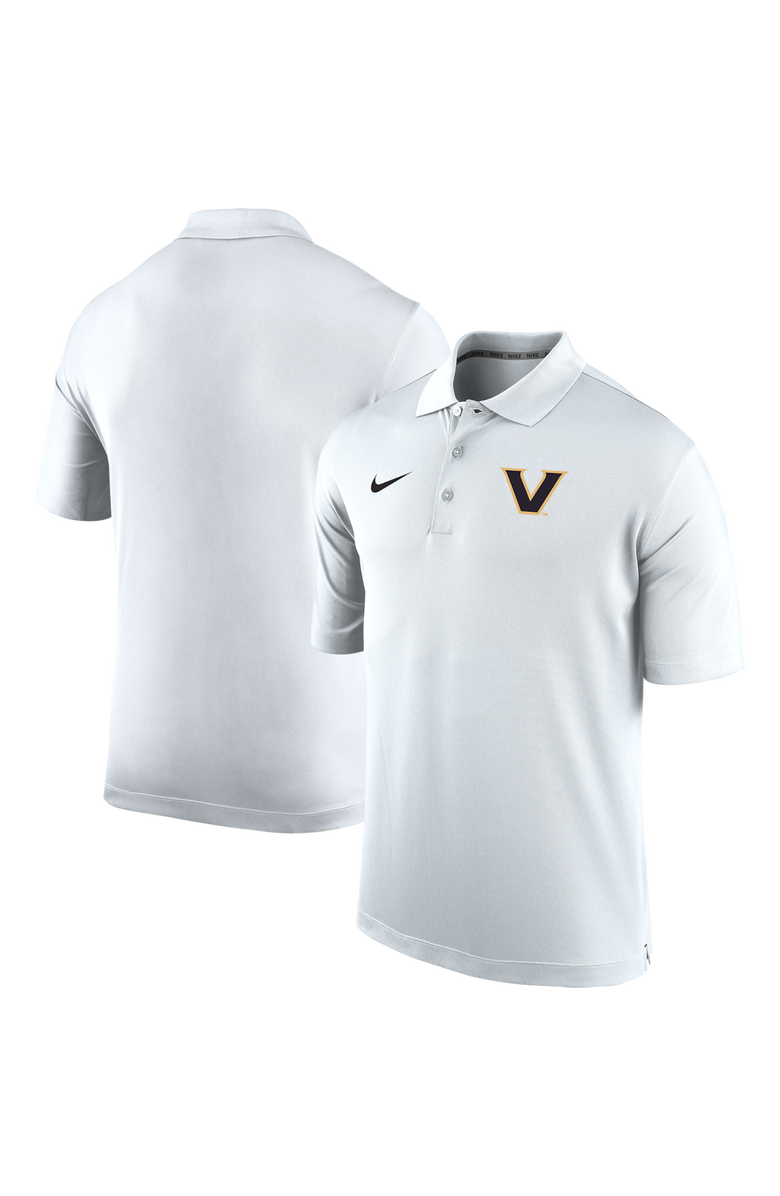 Nike Men's Nike  White Vanderbilt Commodores Varsity Performance Polo, Main, color, 