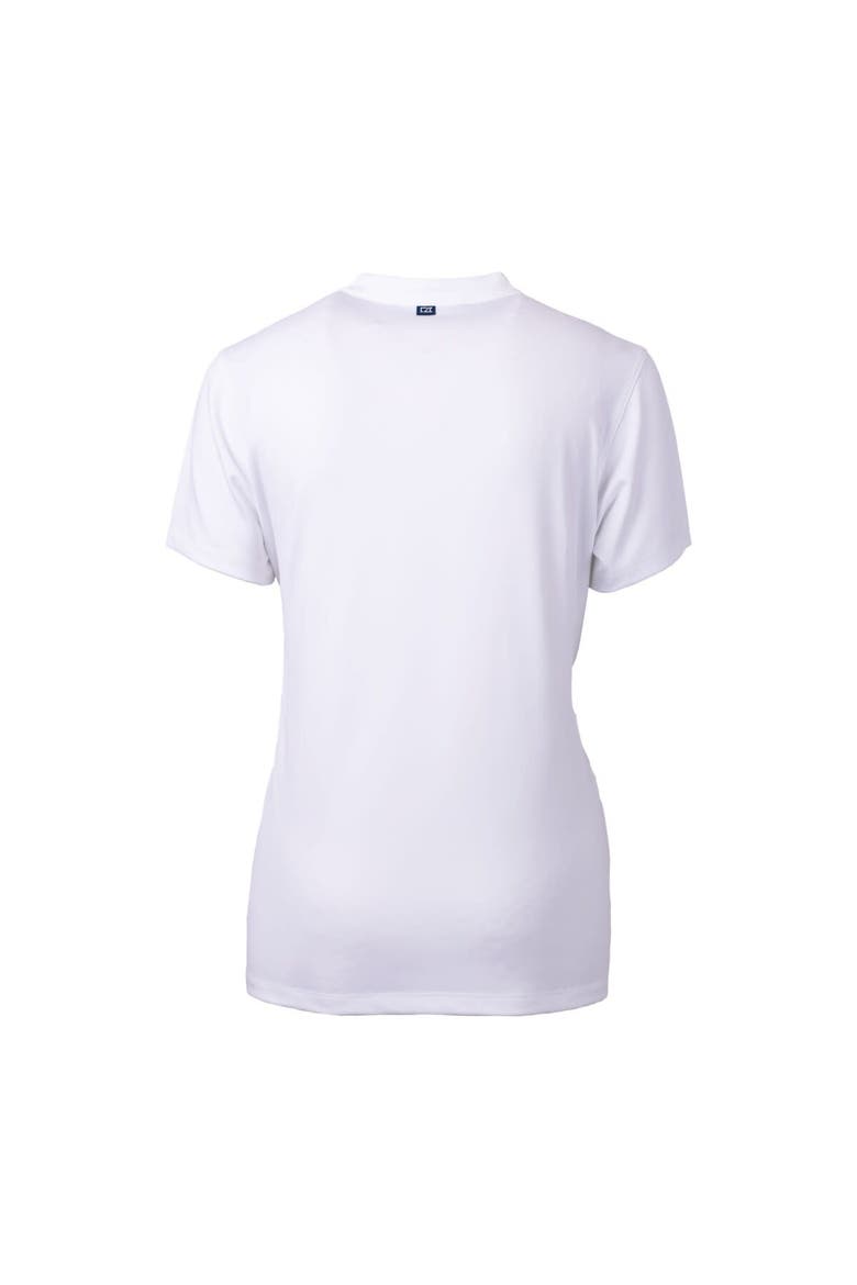 Women's Cutter & Buck  White Arizona Diamondbacks Forge Stretch V-Neck Blade Top, Alternate, color, White