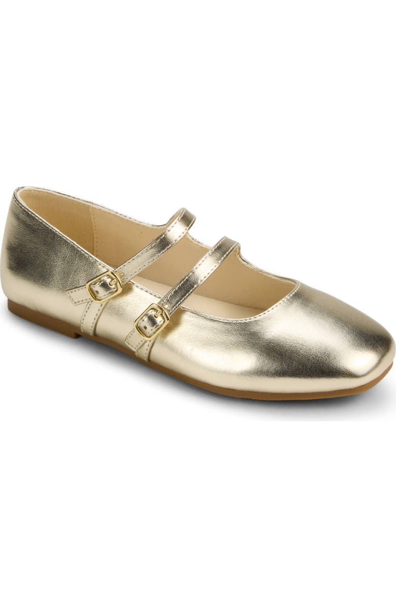 Yosi Samra Kids' Miss Mary Flat, Main, color, Gold