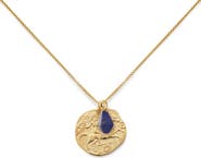 Monica Vinader Goddess Coin Pendant Necklace