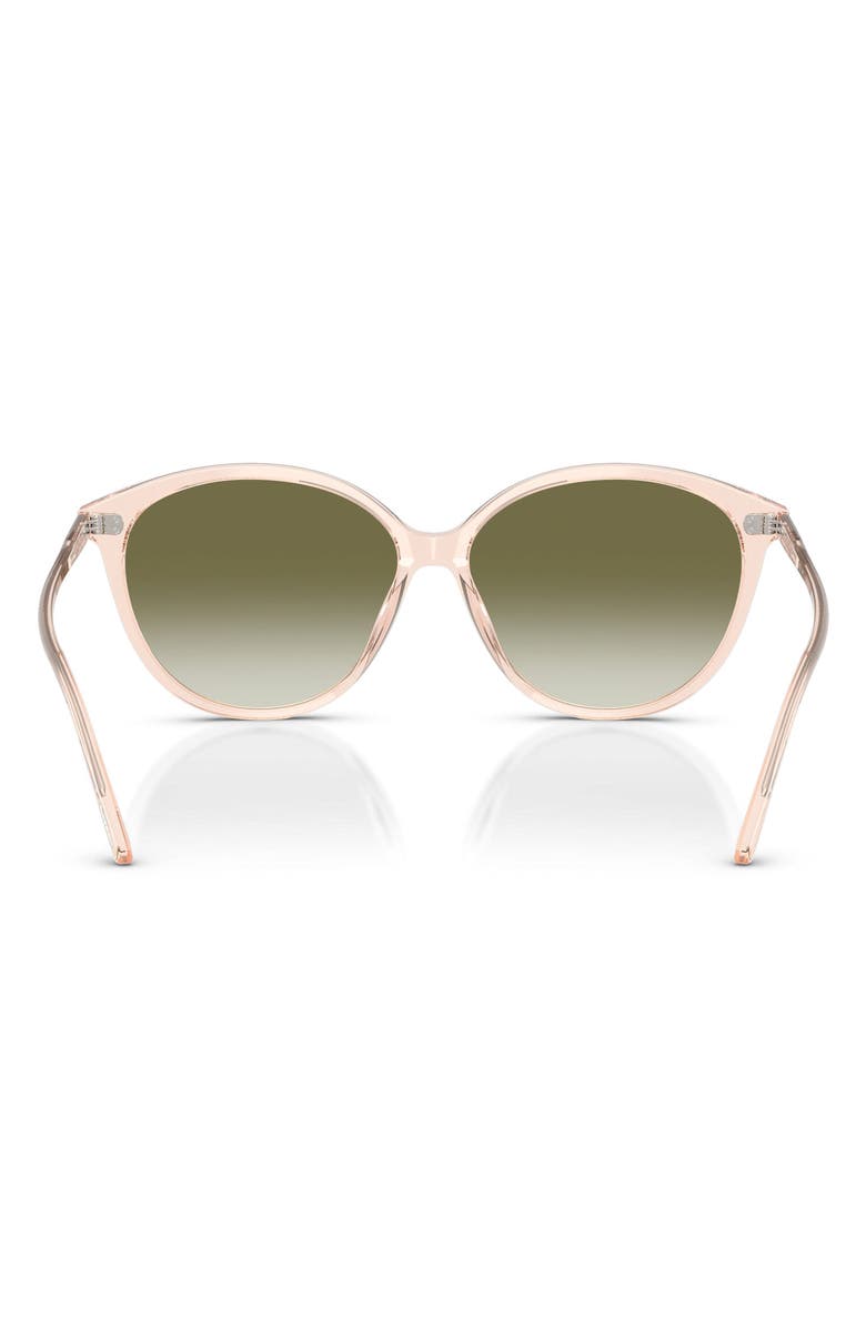 Oliver Peoples Soleau 60mm Butterfly Sunglasses, Alternate, color, Cherry Blossom / Olive