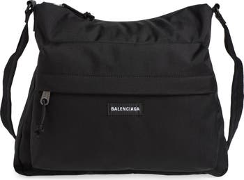 Balenciaga Motocross Classic XL Courier Hobo - Black Hobos