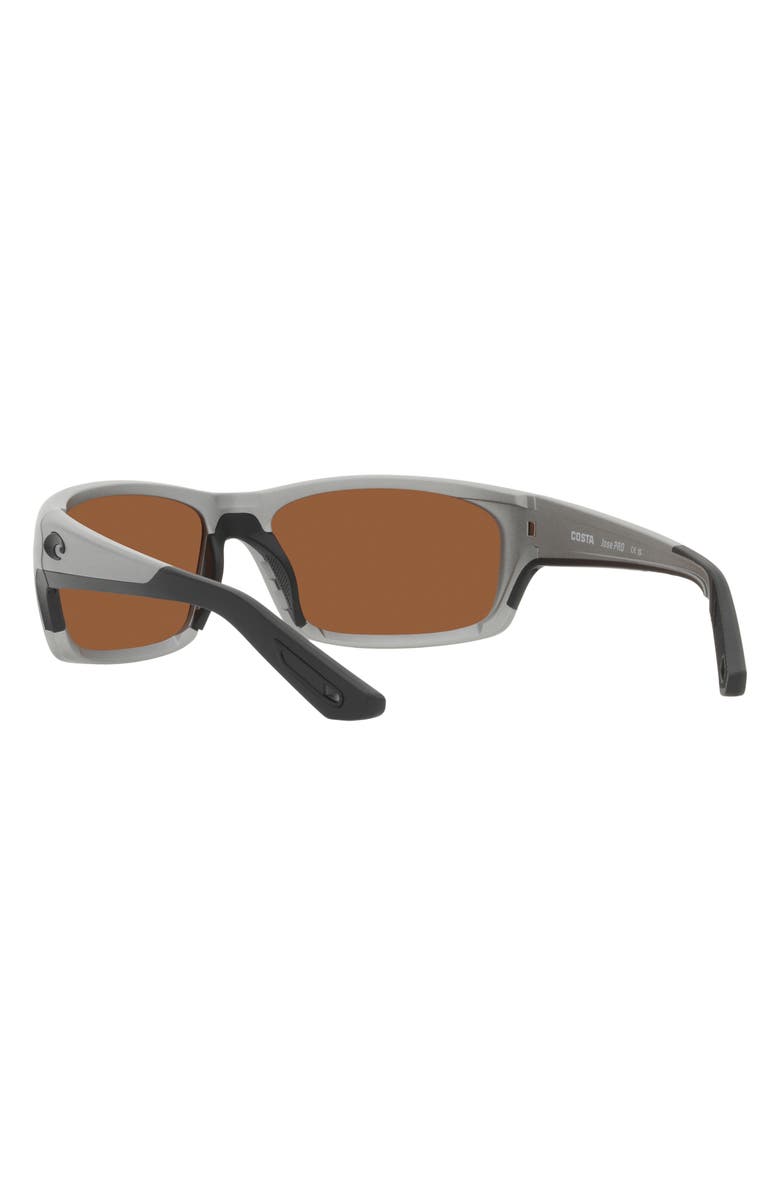 Costa Del Mar Jose Pro 62mm Polarized Oversize Rectangular Sunglasses, Alternate, color, 