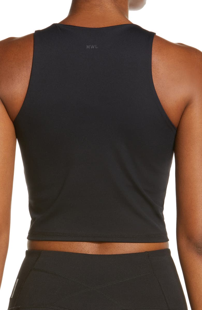 Madewell MWL Form Racerback Crop Top, Alternate, color,