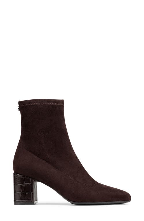 Donald Pliner Tomos Block Heel Bootie In Brown