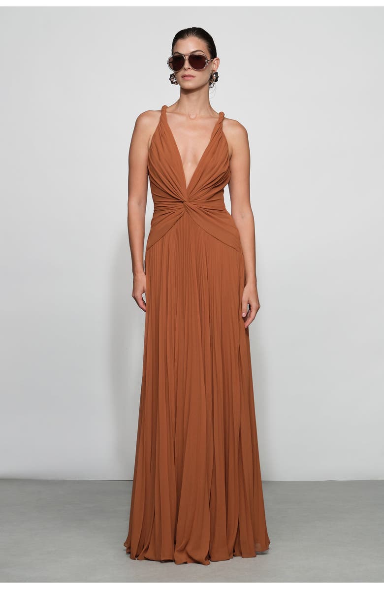 Et Ochs Haddon Gown, Main, color, Tuscan