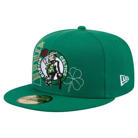 Men's New Era Kelly Green Boston Celtics State Stitch 59FIFTY Fitted Hat