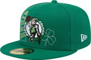 New Era Men's New Era Kelly Green Boston Celtics State Stitch 59FIFTY Fitted Hat