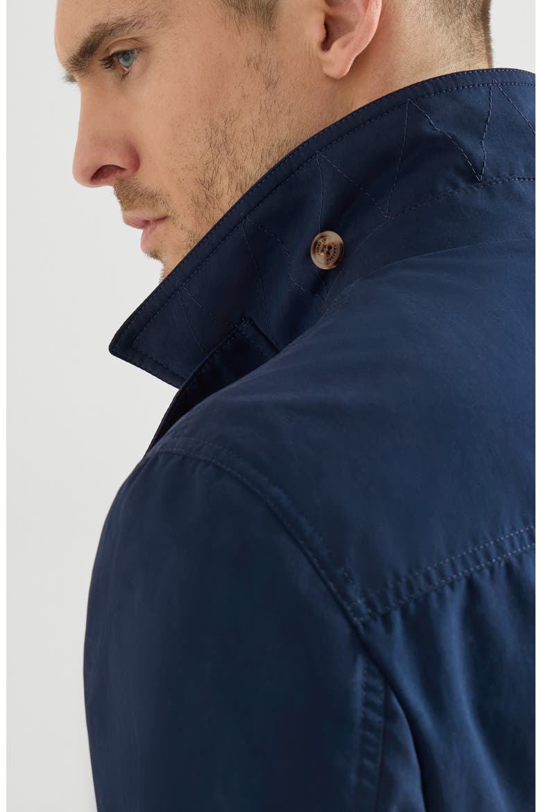 Microfiber outerwear jacket, Alternate, color, Blue