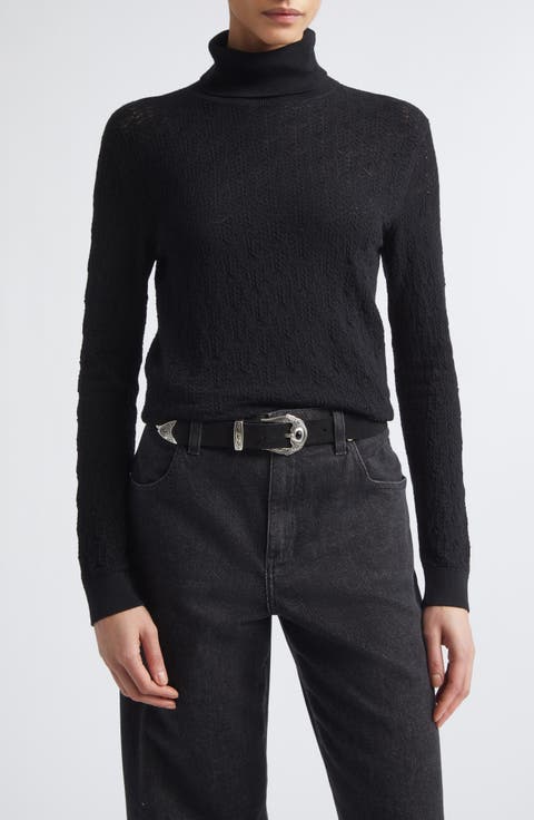 Merino Wool Turtleneck Sweater