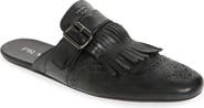 Prada Shuffle Kiltie Loafer Mule