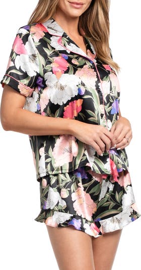 Harriet Ruffle Trim Short Pajamas