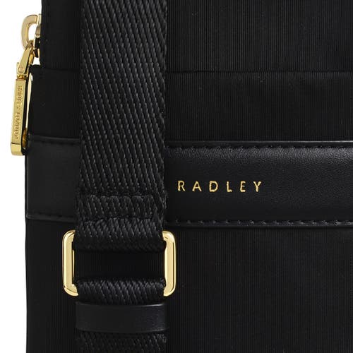 Radley London Holland Park Medium Zip Around Phone Crossbody Bag In Black
