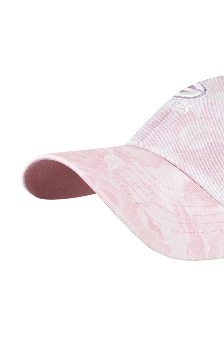 Women's '47 Pink Green Bay Packers  Gardenia Clean Up Adjustable Hat, Alternate, color, Pink
