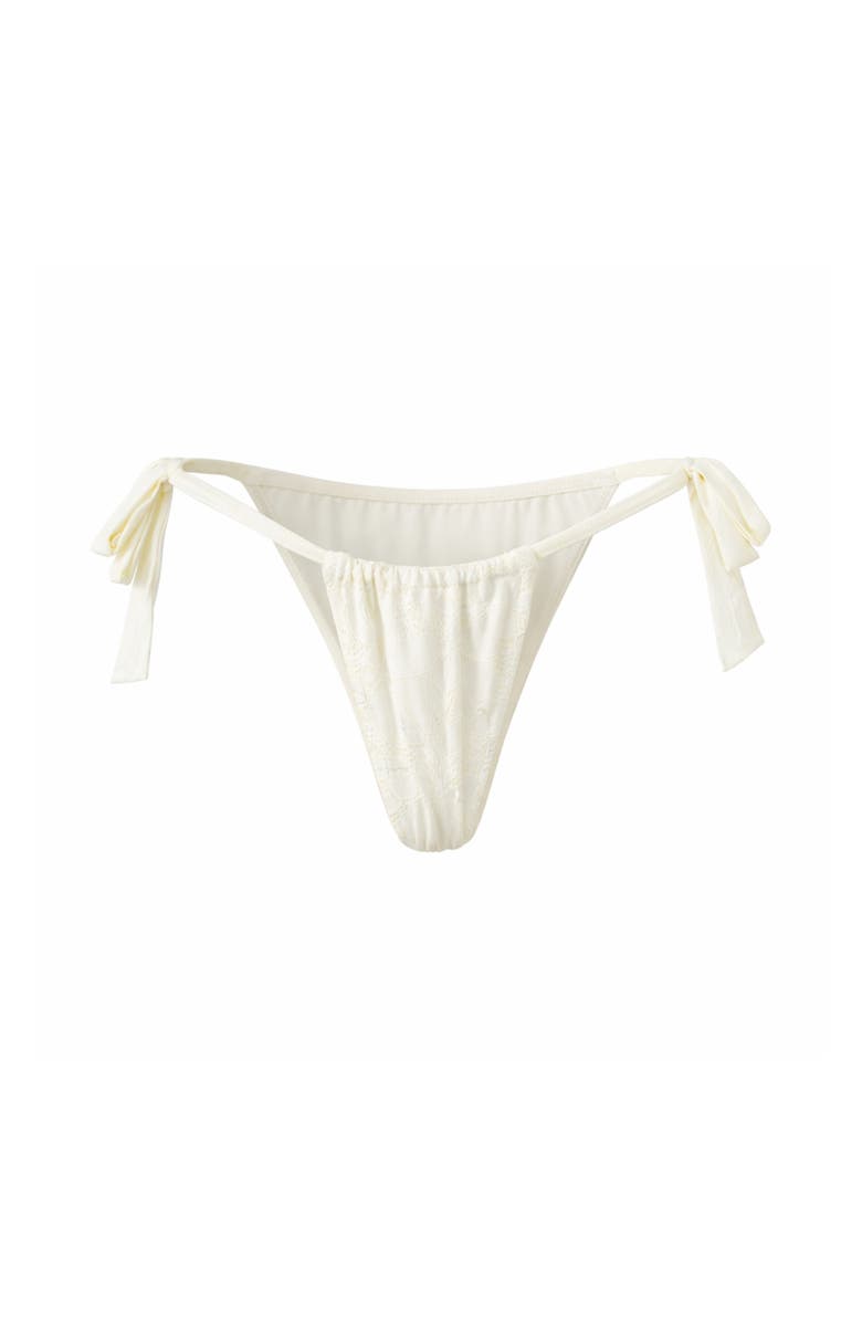 Ivy Swimwear Hazel Bikini Bottom, Main, color, Cream