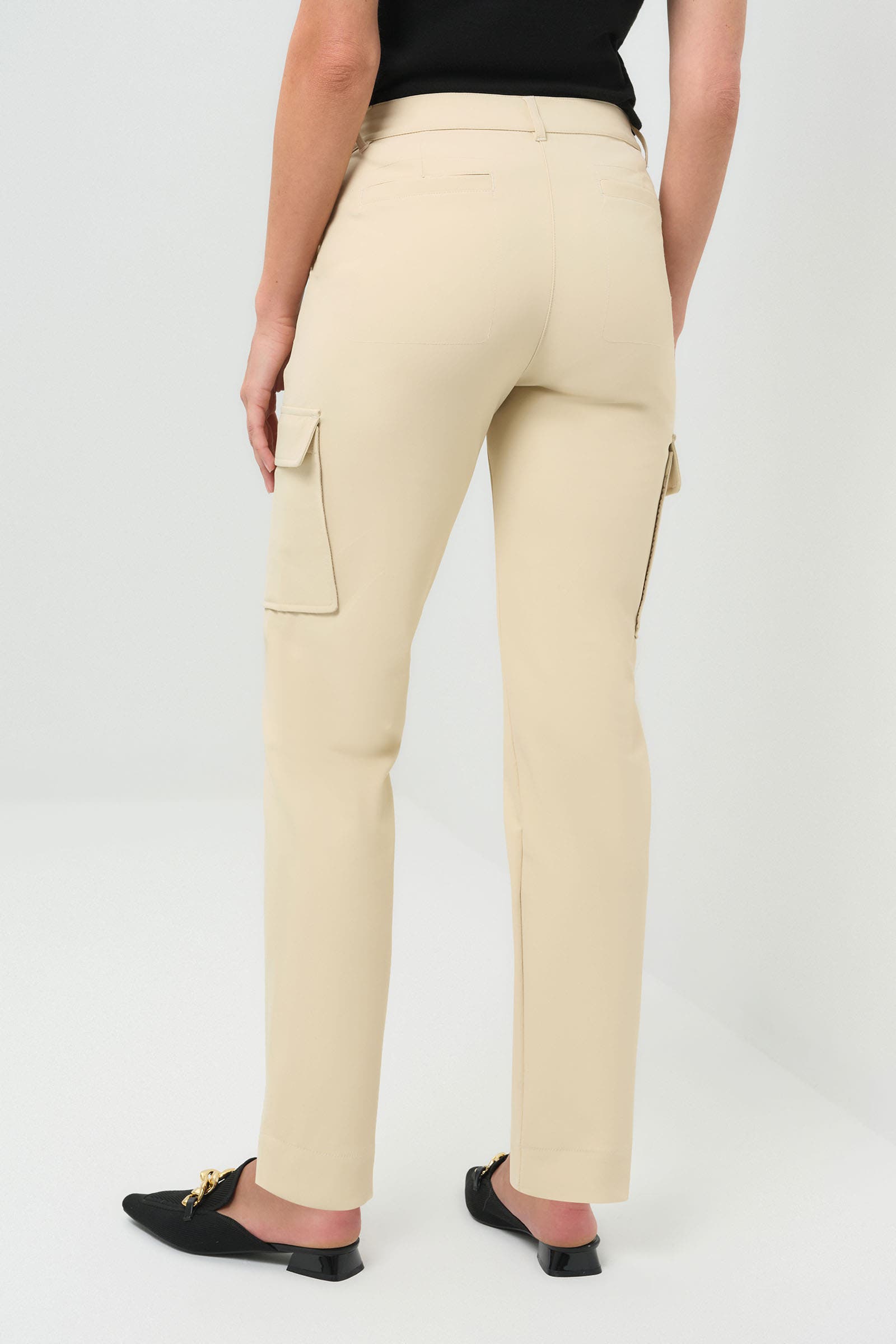 Sloane Performance Twill Cargo Straight Leg Pant - image 2