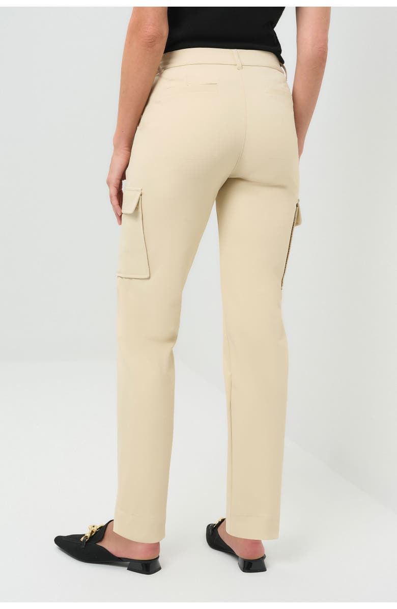 Anatomie Sloane Performance Twill Cargo Straight Leg Pant, Alternate, color, Wheat