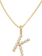 MADE BY MARY CZ Poppy Initial Necklace