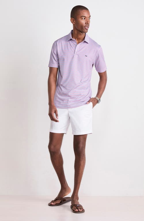 Vineyard Vines Fish Print Sankaty Performance Polo