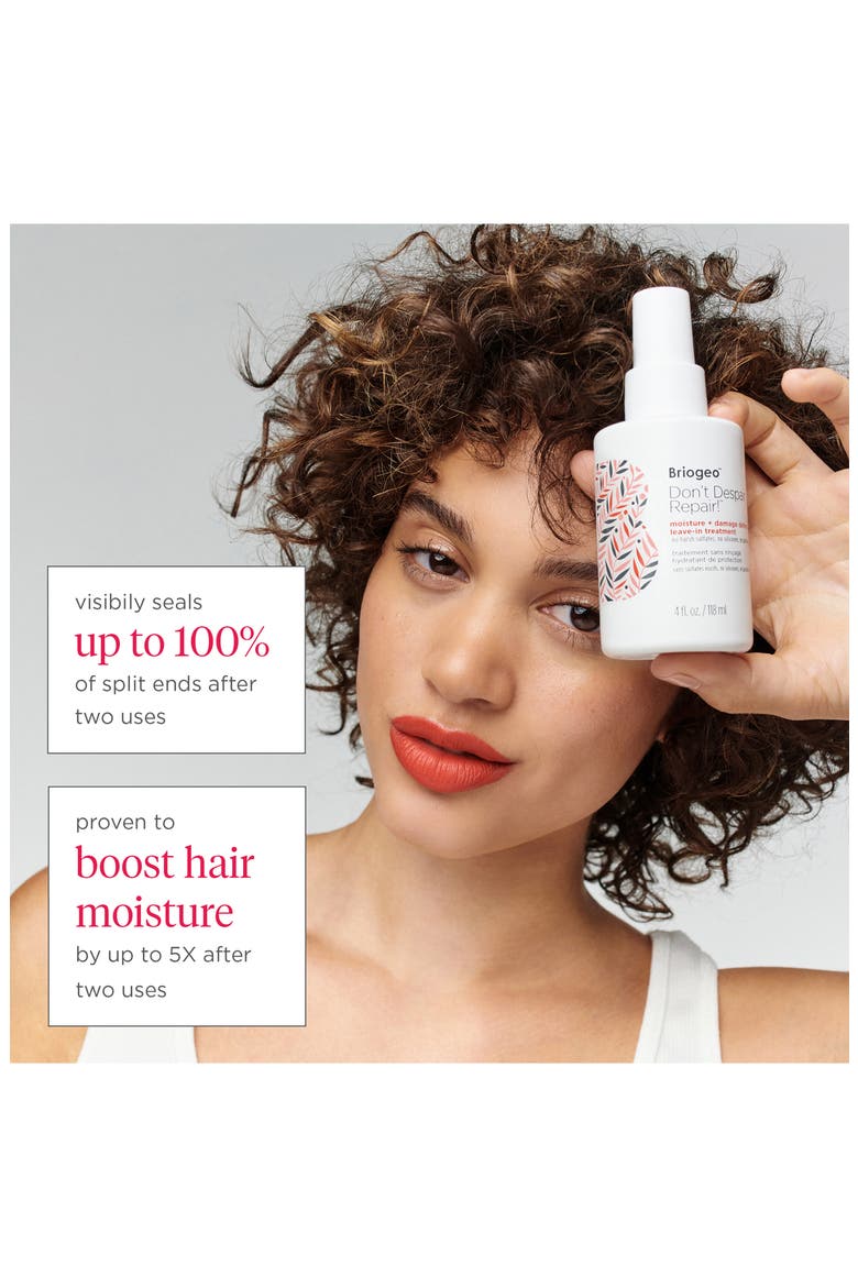 Don't Despair, Repair! Moisture + Damage Defense Leave-In Treatment, Alternate, color, NO COLOR