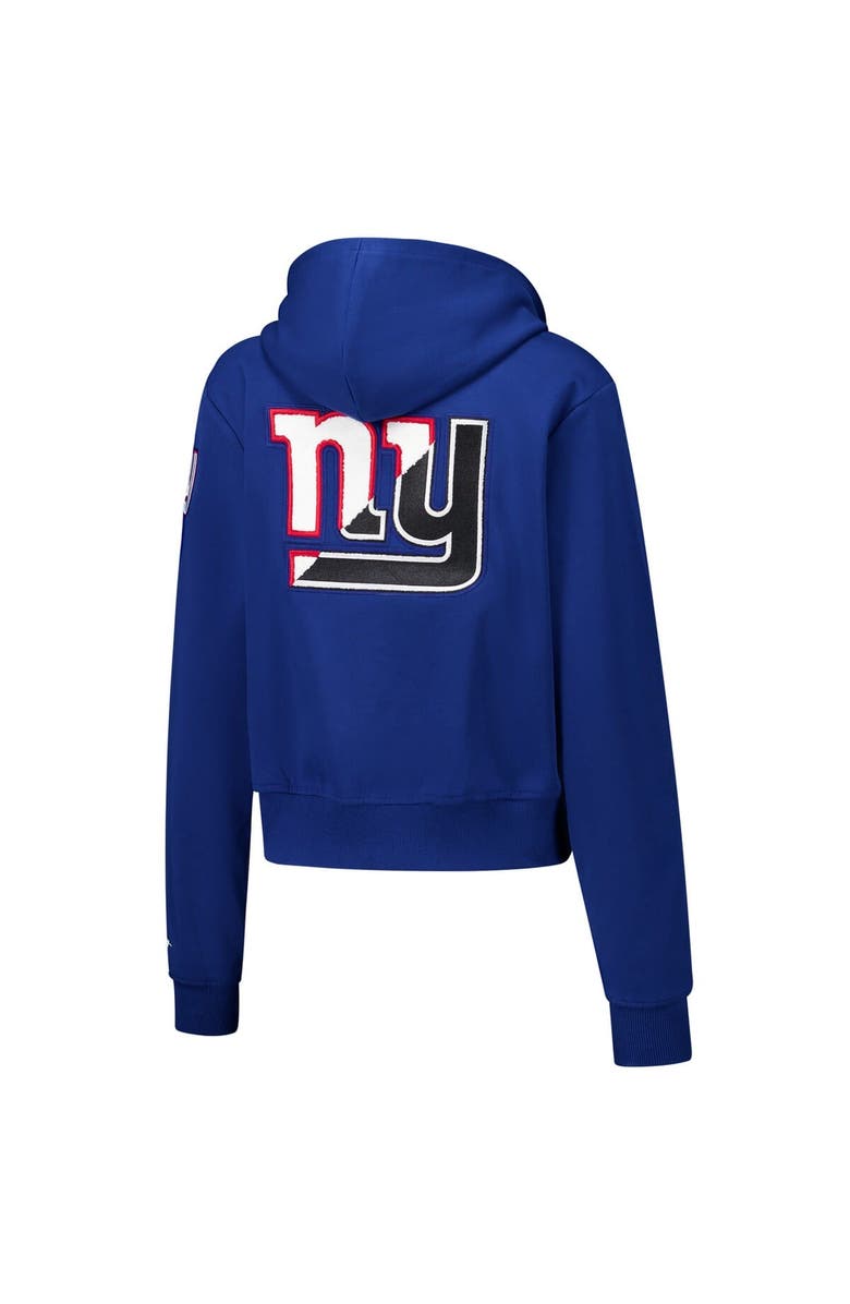 PRO STANDARD Women's Pro Standard Royal New York Giants Split Logo Full-Zip Hoodie, Alternate, color, Royal