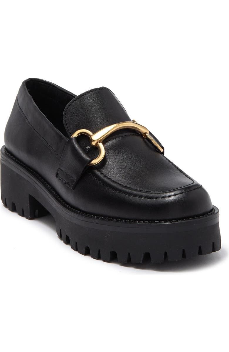 Steve Madden Arlowe Metal Bit Platform Loafer, Main, color,