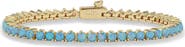 Melinda Maria Not Your Basic Lab-Created Opal Tennis Bracelet