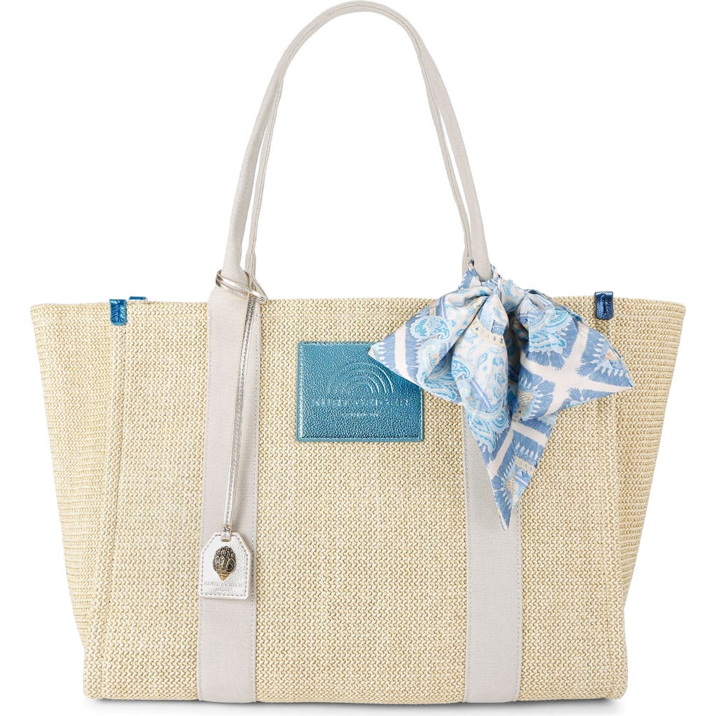 Kurt Geiger London Large Southbank Shopper Bag In Beige