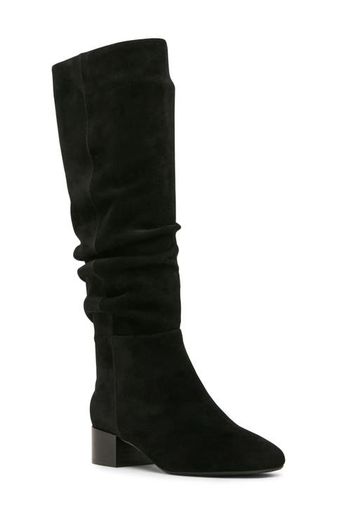 Hannah Waterproof Scrunch Knee High Boot