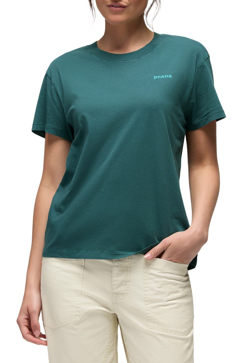 Everyday Sundown Graphic T-shirt, Main, color, COAST