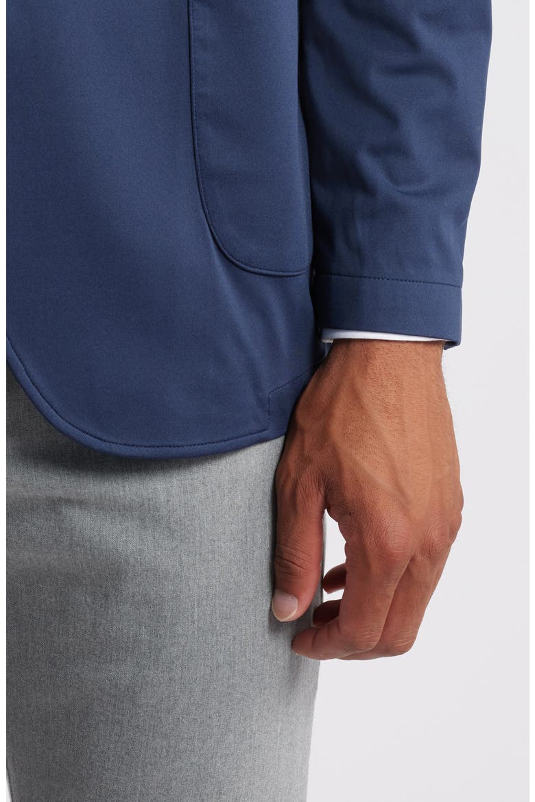 XC Flex® Solid Navy Knit Sport Coat, Alternate, color, NAVY