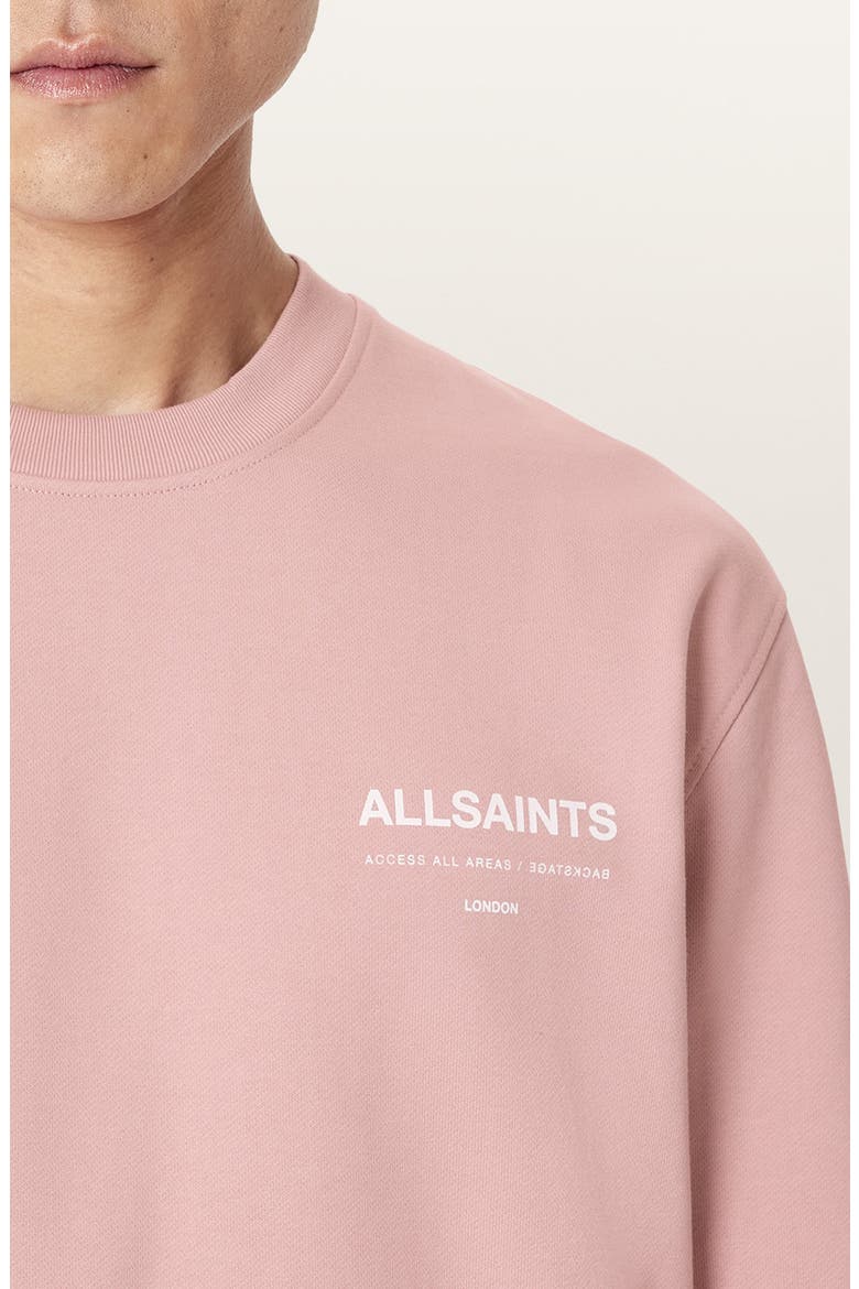Backstage Graphic Sweatshirt, Alternate, color, WOODROSE PINK