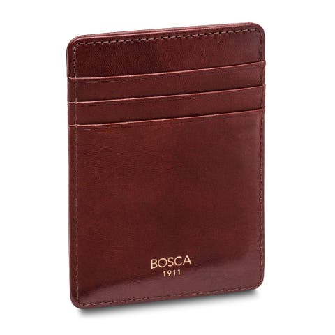 Old Leather Front Pocket Wallet