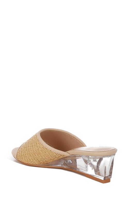 London Rag Osminda Wedge Sandal In Natural