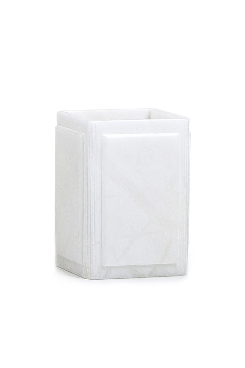 Claudia Brush Holder, Main, color, WHITE