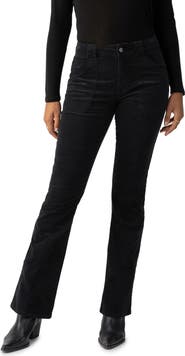 Sanctuary Hayden High Waist Velveteen Bootcut Pants