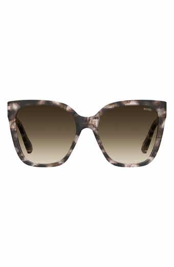 Moschino 55mm Gradient Cat Eye Sunglasses