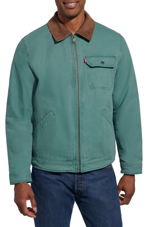 美品レア物　LEVI STRAUSS & CO. オリーブグリーンジャケット 中古・古着通販】LEVI'S (リーバイス) OFFWHITE (オフホワイト