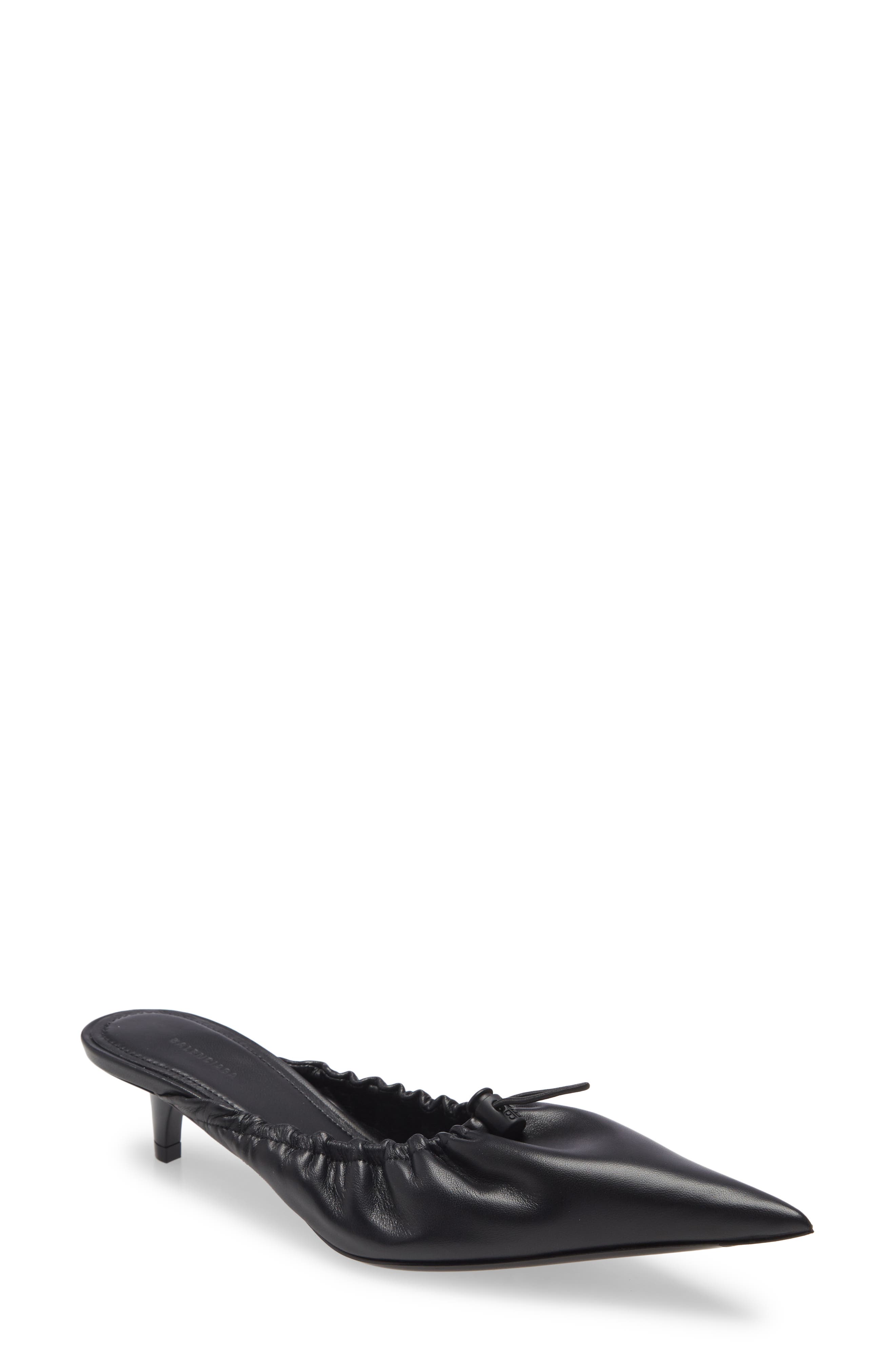 Balenciaga Scrunch Mule, Main, color, 