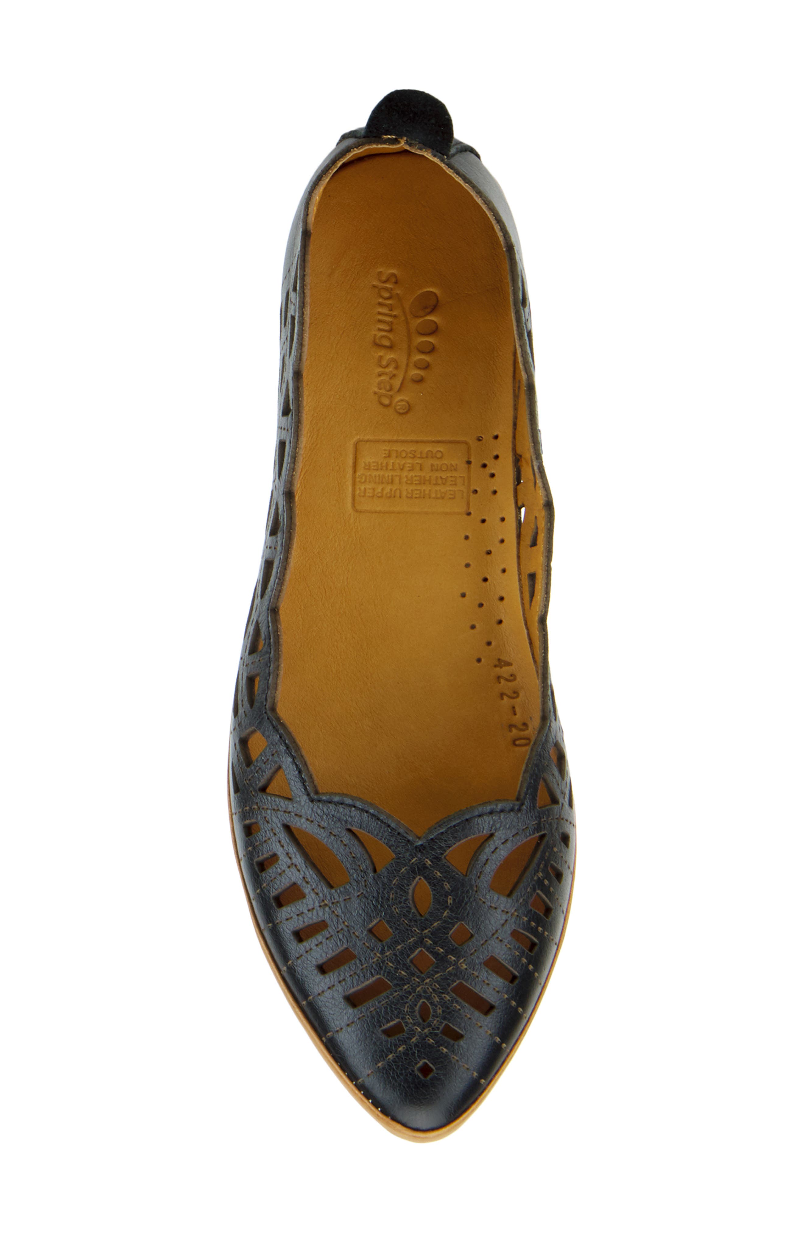 Spring Step Perlita Laser Cut Flat, Alternate, color, 
