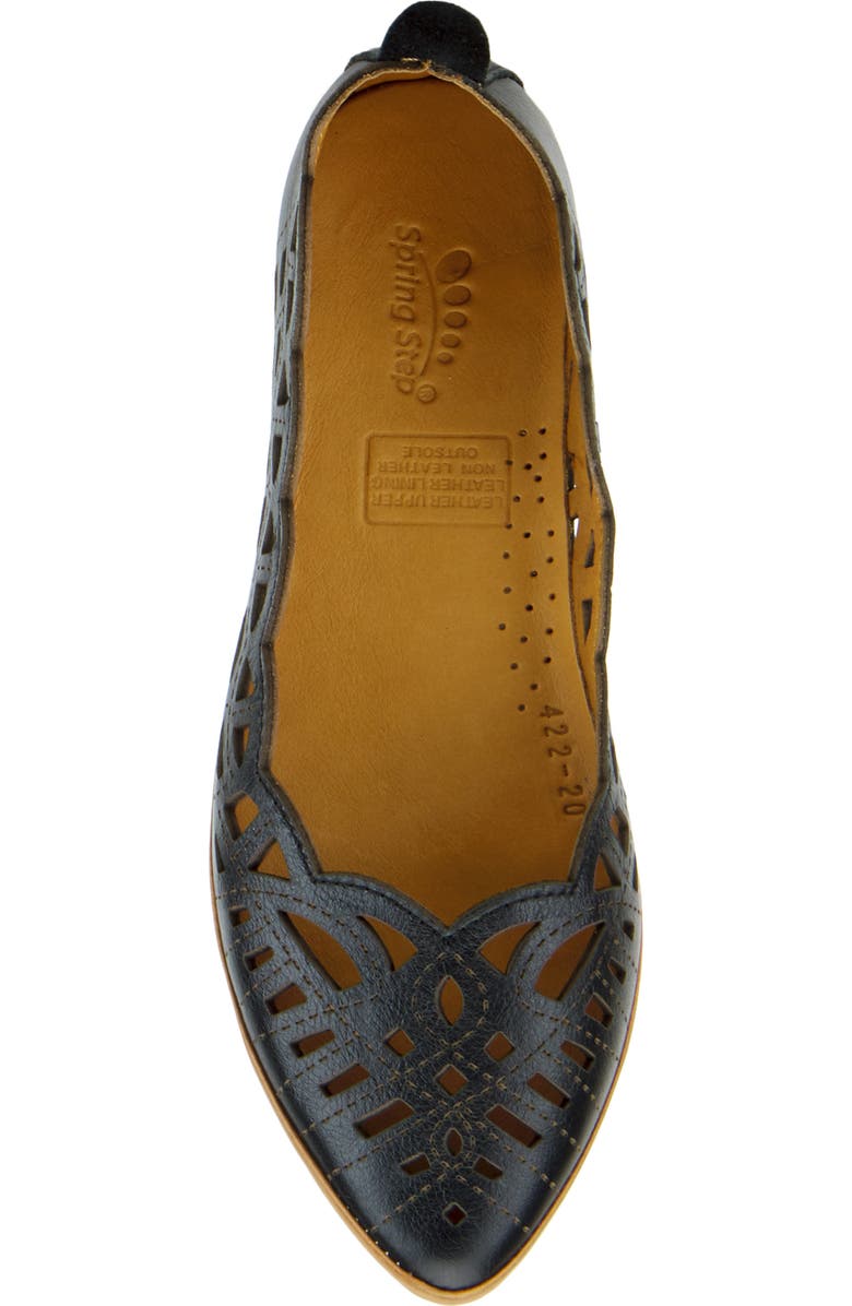 Spring Step Perlita Laser Cut Flat, Alternate, color,