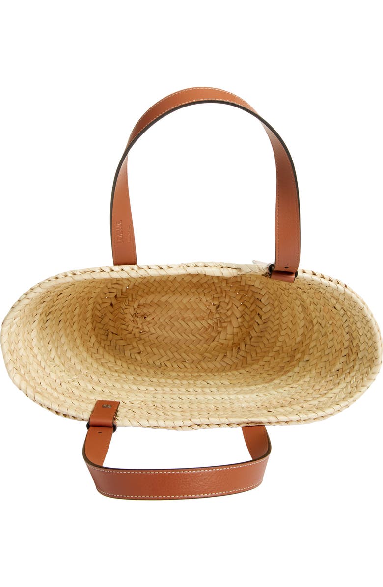 Loewe x Paula's Ibiza Palm Leaf Basket Bag, Alternate, color,