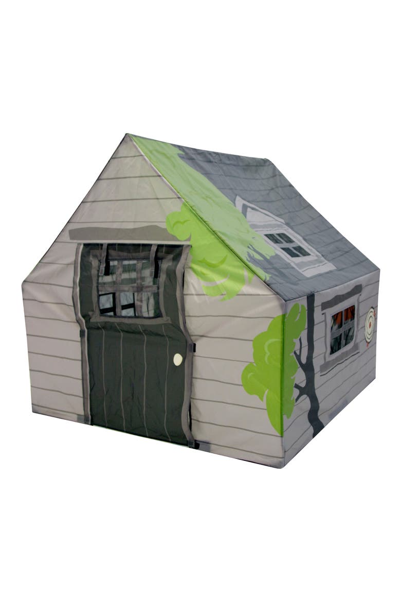 Treehouse Hideaway Playhouse Tent, Main, color, GREEN